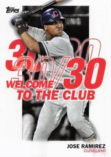 2023 Topps #WC-19 José Ramírez Welcome to the Club Blue