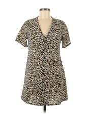 NWT Boohoo Women Brown Casual Dress 6