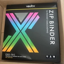 VaultX ME1 Mega Evolution 12 Pocket Binder 1st Ed. Pokémon Ships Fast In Hand