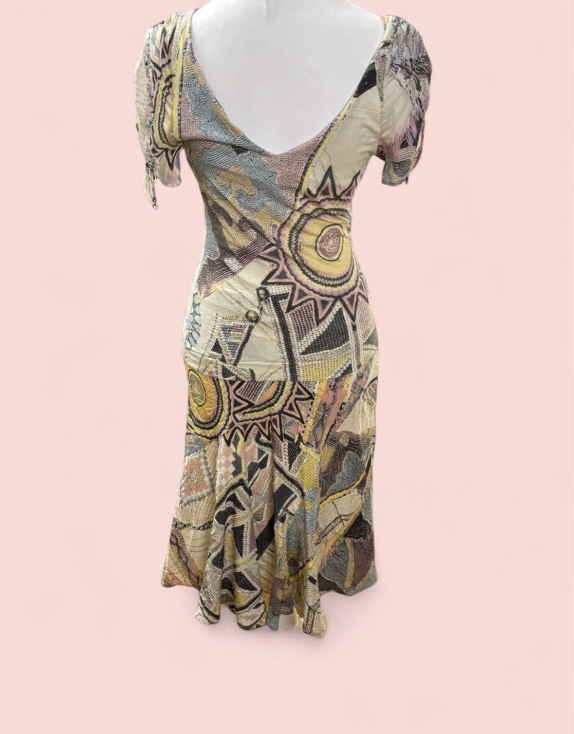 Roberto Cavalli SS2002/2003 Boho Silk Skirt Set image 3