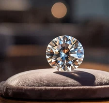 3.00 Ct Round Cut Lab Grown Loose CVD Diamond Natural D Color VVS1 Certified