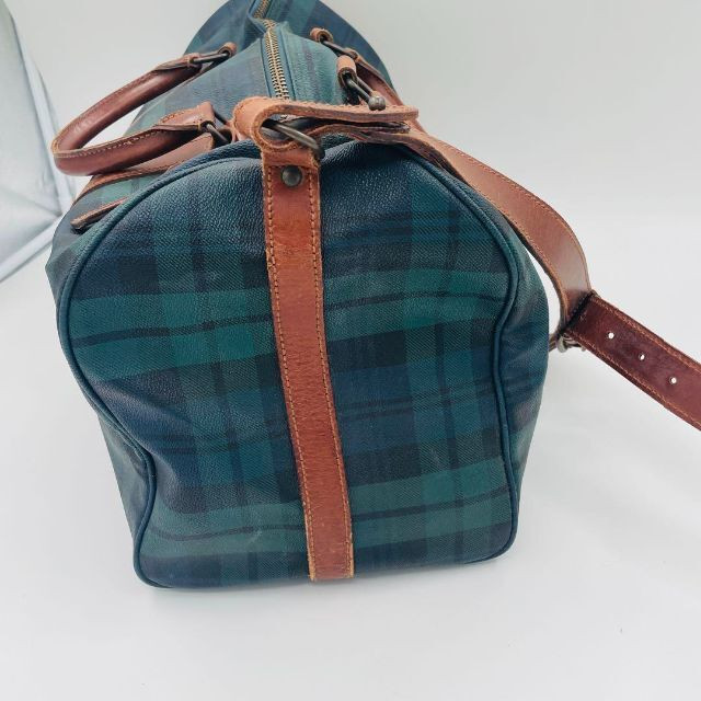 Ralph Lauren Polo Check Boston Bag Shoulder Women Limited Edition