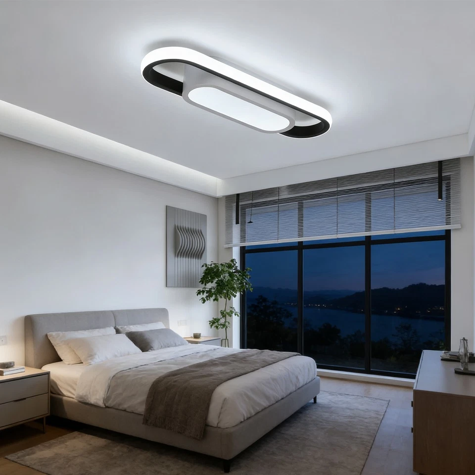 LED Deckenlampe Deckenleuchte Panel Schlafzimmer Bad Wohnzimmer Flur Küche lampe - Bild 4 von 4