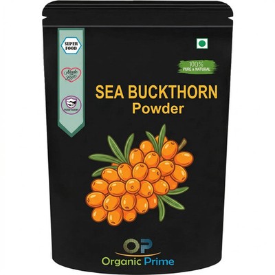 Organic Prime 100% Pure & Natural Sea Buckthorn Powder - Vitamin C Superfood