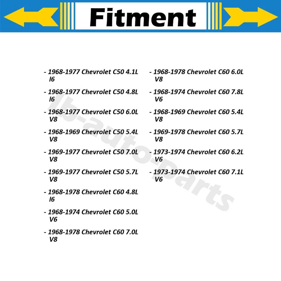 Manguera de freno delantera Dorman 2 piezas para Chevrolet C50 1968 1969 5,4 L Foto 2 de 4