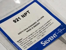 Silvent 921 NPT Flat Air Nozzle New In Bag Available 1