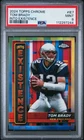 2024 TOPPS CHROME INTO EXISTENCE #IE7 TOM BRADY PSA 9