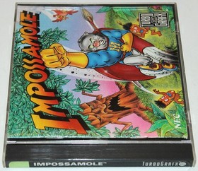 Impossamole TurboGrafx-16 (1991) Complete In Case With Manual Tested And Working