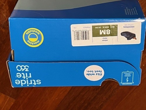 STRIDE RITE 360 TODDLER US 8M Ethan Style Navy Blue NWT - Picture 2 of 9