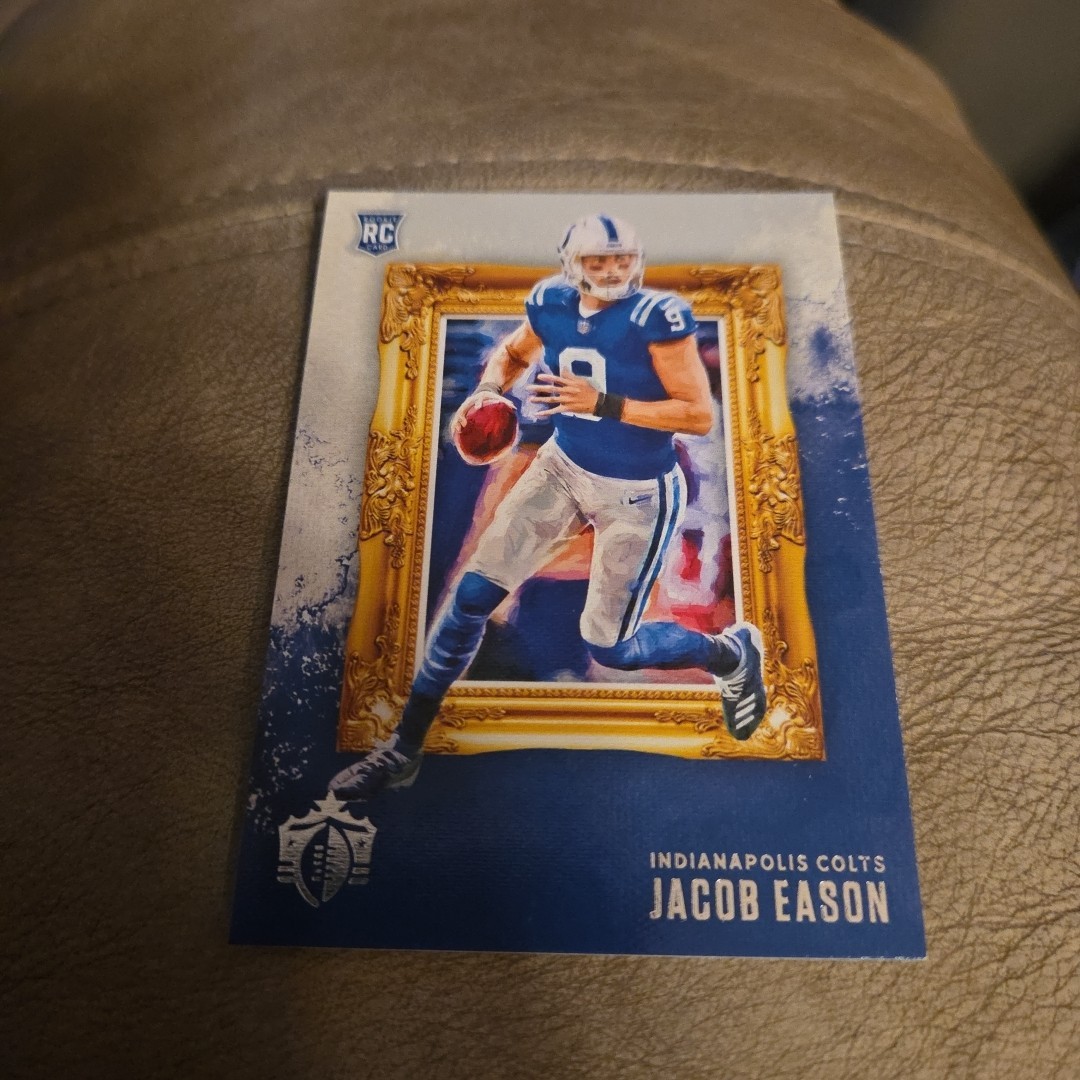 2020 Panini Chronicles Gridiron Kings Green Jacob Eason #GK-7 Rookie RC Colts
