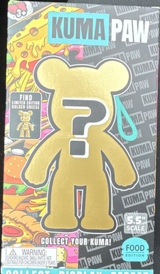 KUMA PAW Limited Edition 5.5'' Food Edition Vinyl Figure Blind Box