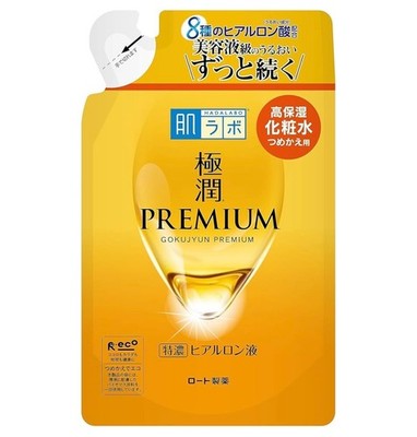 Hada Labo Gokujyun Premium Hyaluron Lotion Refill 170ml (x 1) Japan