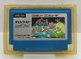 Nintendo Devil World NES Famicom Retro Game Japan Original Box A4566