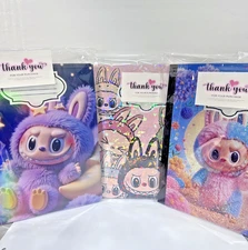 3 HOLOGRAPHIC COMPOSITION NOTEBOOK  WITH SPARKLY  CHARACTER DESIGN (Pack Of 3)