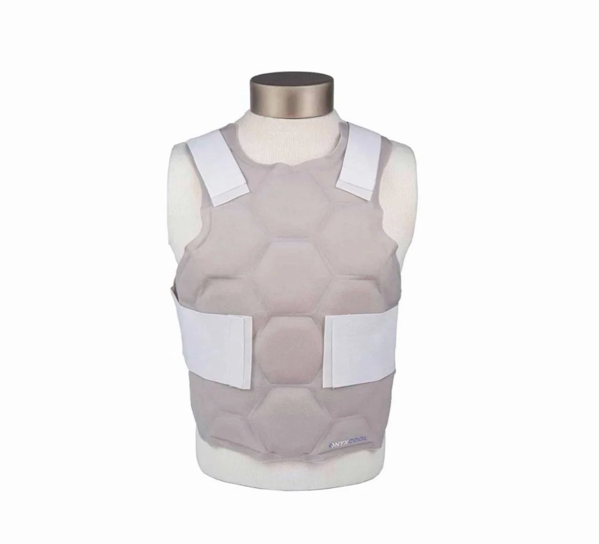 Onyx Cool 80° Safety Pro Vest One Size Adjustable On-Demand Cooling Beige (E16) - product detail image 3