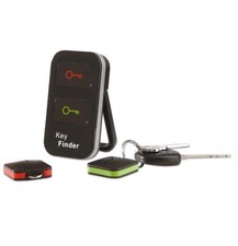 Wireless Key Finders Beep Locator 50 foot Range 2Tags Color Coded Chain
