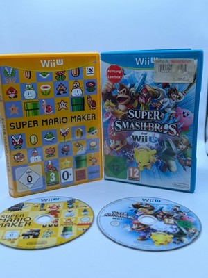 Wii U Bundle: Super Mario Maker + Super Smash Bros. - Top Set