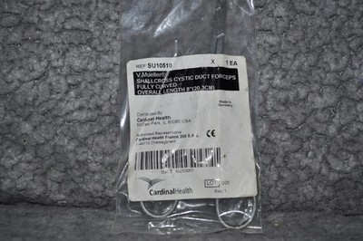 NEW SEALED V. Mueller SU10510 SU-10510 Shallcross Duct Forceps Curved, 8'' NIP