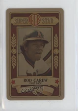 1982 Perma-Graphics/Topps Credit Cards Gold Rod Carew #150-SS8221 HOF