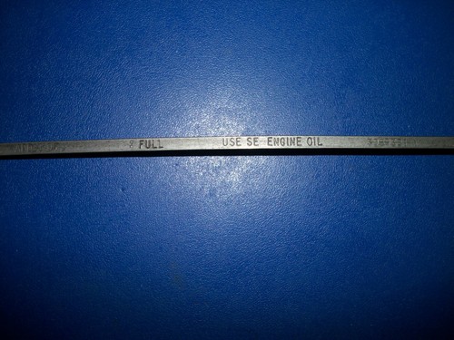 NOS GM Big Block Chevy GMC Yellow Tip Oil Dipstick 396 402 427 454 RS, SS, Z28 - Picture 3 of 3