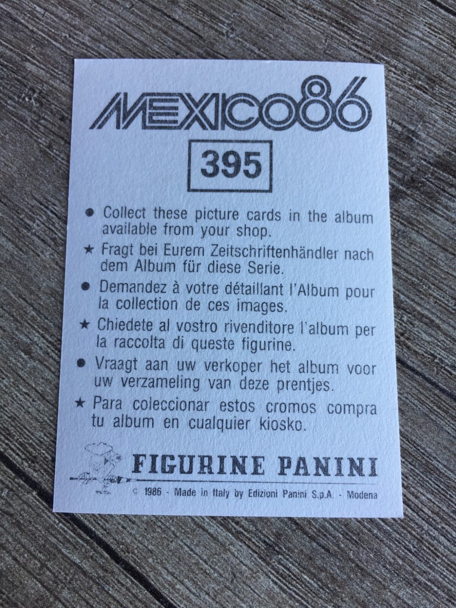 PANINI MEXICO 86 FIFA WORLD CUP 1986 Football stickers pick
