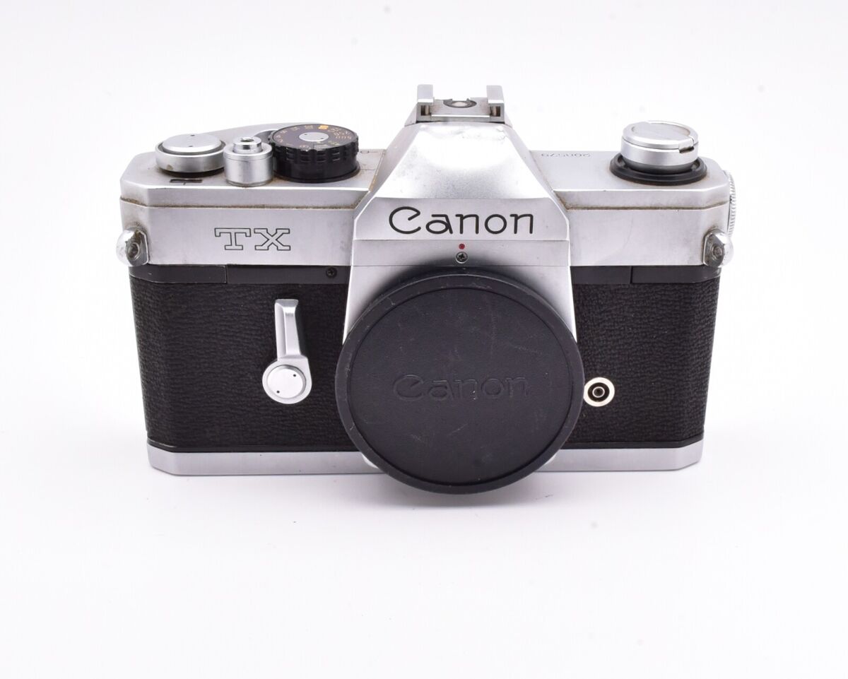 Canon TX Silver 35mm SLR Film Camera Body Only (#12598) | eBay Canon TX Silver 35mm SLR Film Camera Body Only (#12598) | eBay