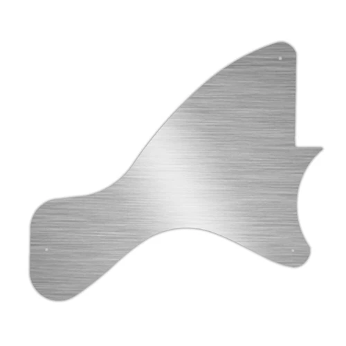 Pickguard for Gibson 2019-on Les Paul Junior faux brush silver
