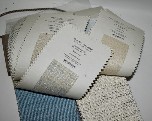 FABRIC SAMPLE BOOK Beacon Hill LINEN TEXTURES Blends 55pcs LOT Upscale Luxury - Picture 21 of 21