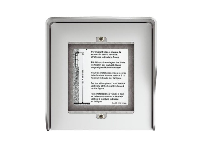 BTICINO 350611 SCATOLA FUORI MURO 1 MODULO CON TETTO ANTIPIOGGIA INTEGRATO