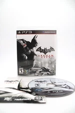 Refurbished PS3 Batman Arkham City Complete CIB Black Label Excellent Mint