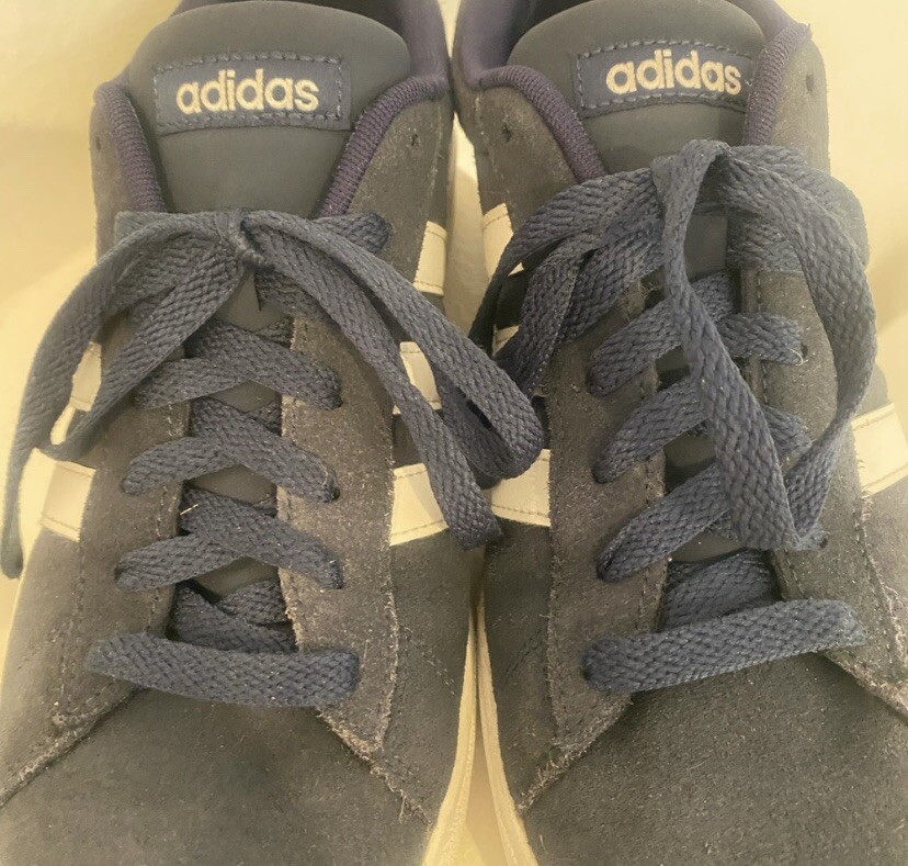 Men’s Adidas Shoes Size 9. Blue. EUC. eBay