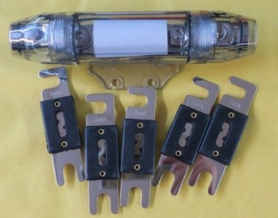 ANL Sicherungshalter & 5 ANL Sicherungen 150A 35 - 50mm² Kabel Eingang