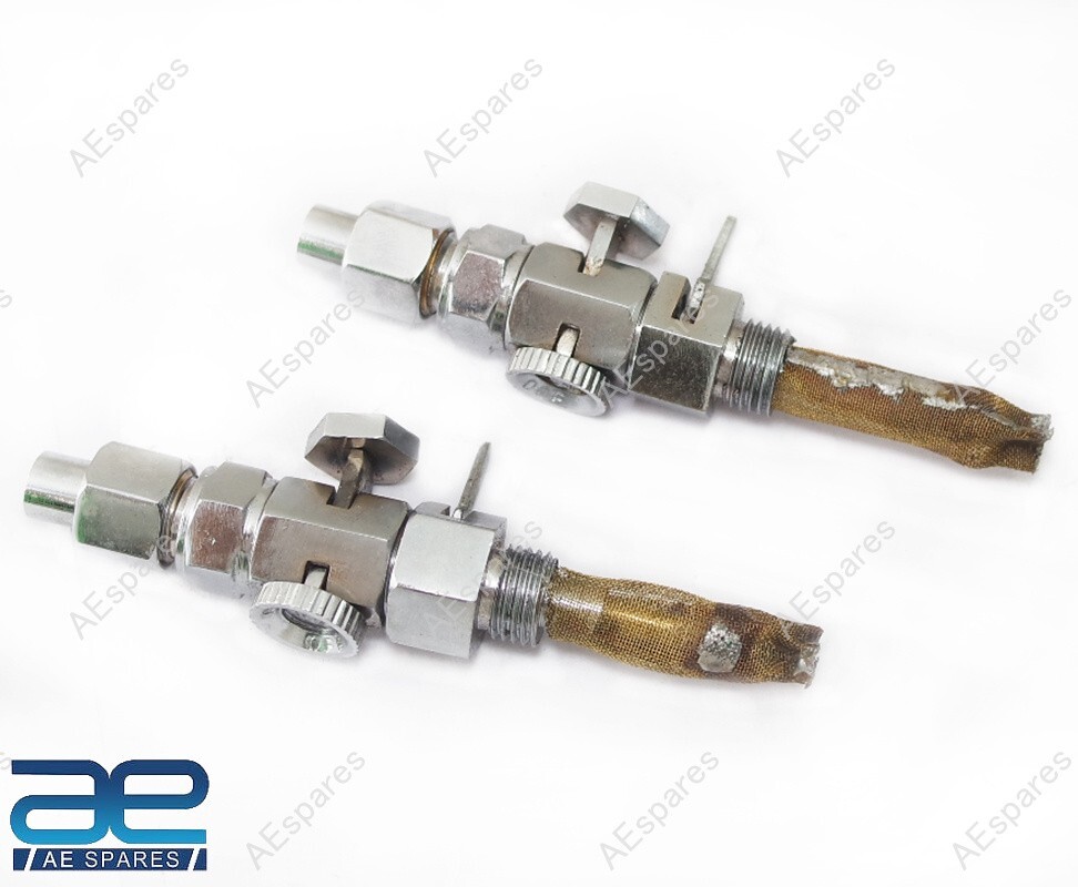 Carter Vespa Sip Rubinetto Carburante In Ottone Per Moto Classiche - Misura 1/4'', Per Norton, Triumph, BSA, Con Interruttore On/off Pompa Per Trattore - Foto 7