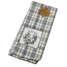 Kay Dee Designs Modern Farmhouse Cow Embroidered Applique Tea Towel