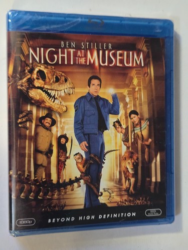 Night at the Museum (Blu-ray, 2007) Ben Stiller BRAND NEW