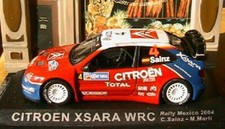 Citroen Xsara Wrc #4 Rally Mexico 2004 Sainz Marti Ixo Altaya 1:43 Rally