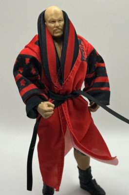 WWE Red Robe Accessory Mattel Figure Clothes 1/12 A8