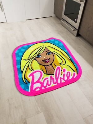 Barbie Doll The Movie Logo Floor Mat Area Runner Rugs Living Room Modern  Carpet