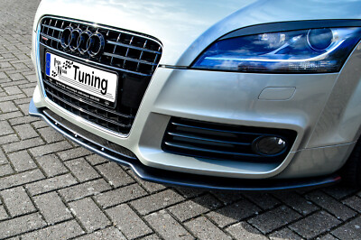 Sonderaktion Frontspoiler Cuplippe Splitter aus ABS für Audi TT 8J mit S-Line