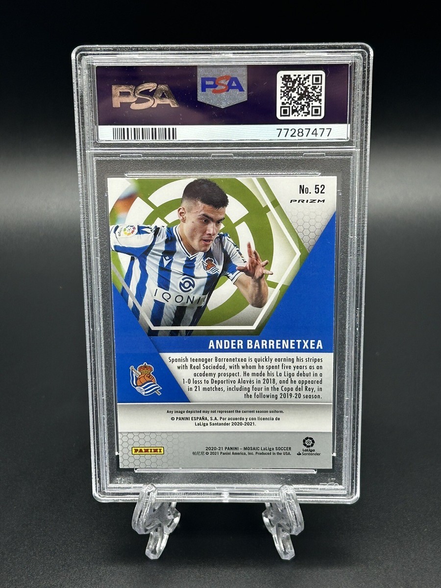 20-21 久保建英 Mosaic La Liga Peacock PSA 10 2020-21 Panini Mosaic La Liga Choice Peacock Mosaic Ander