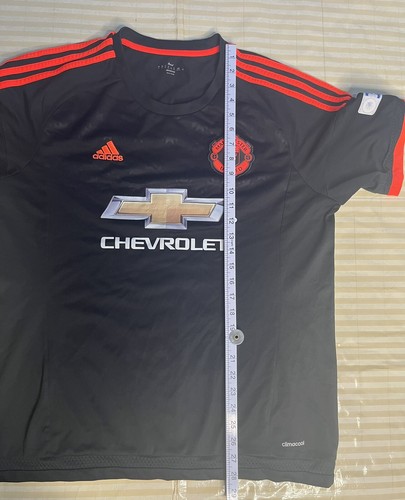 Manchester United 2015/16 Adidas Third Football Shirt Size Mens XL #9 Martial - Picture 4 of 5