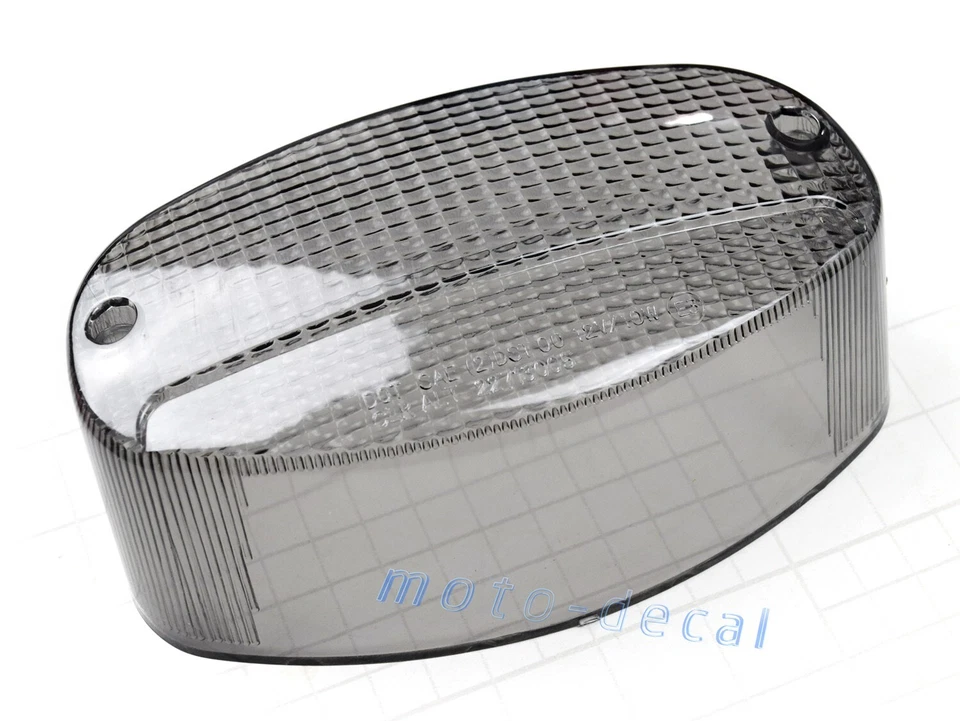 Lente de luz trasera para Yamaha 1999-2007 2005 V Star 1100 luces traseras humo Foto 2 de 4