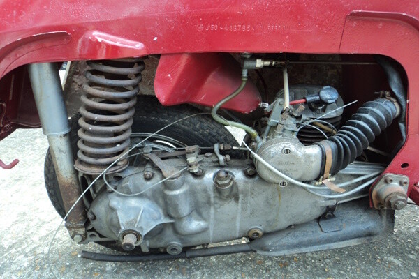 Lambretta J50 UK Registered UK