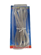 Vintage Westinghouse 70098 Clear Silver 8' Cord Set, Wire Gauge 18-2, SPT-2