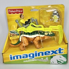 Imaginext Ankylosaurus With Figure 2011 Fisher Price