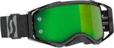 Scott USA Prospect MX Goggle Black/Grey W/Green works lens with free clear lens