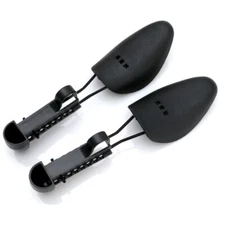 1 Pair Plastic Shoe Tree Shaper Shapes Stretcher Adjustable for Women Men