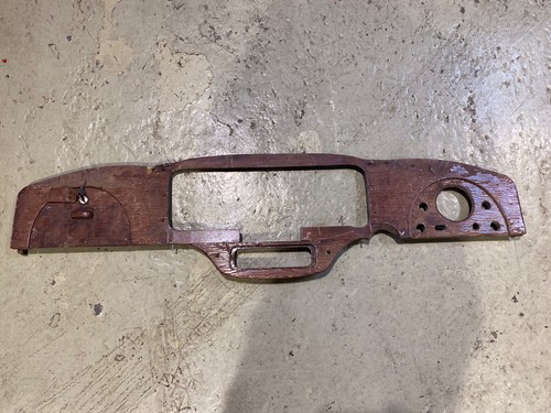 Vintage Dashboard For Unknown Classic Car To Restore 115cm