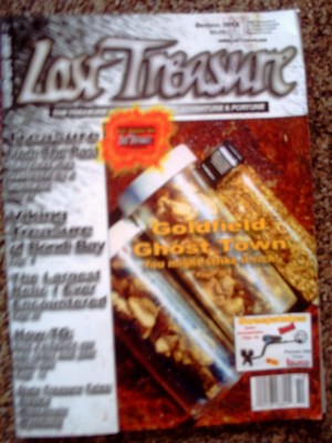 LOST TREASURE MAGAZINE~OCTOBER 2012~BRAND NEW