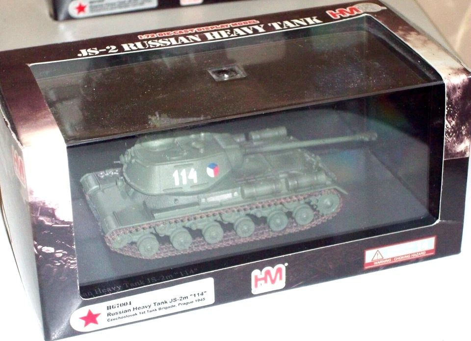 HOBBY MASTER 1/72 HG7004 JS-2m "114" Czechoslovak 1st Tank Brigade, Prague 1945 - Immagine 2 di 4